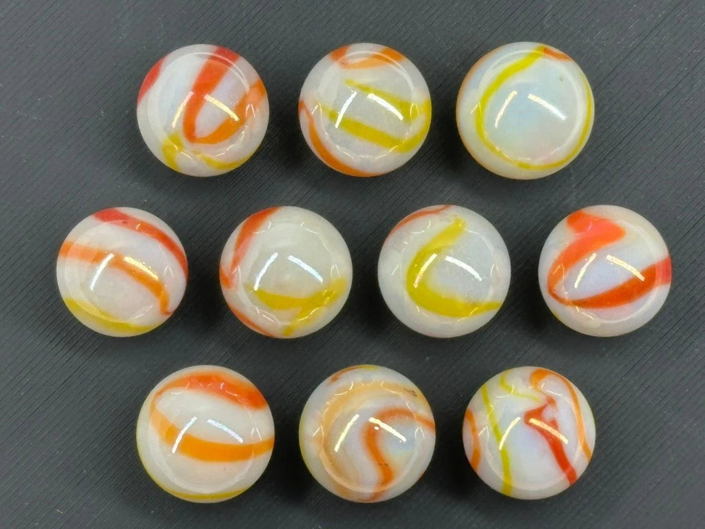 CUSTOM SET Glass Game Marbles 16mm LOT OF 10 (You Choose Color)