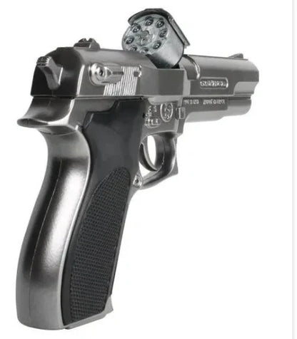 TOY Diecast S&W 45 Auto Police Metal Ring Cap Pistol Gun Capgun Spain LARGE (45/0)