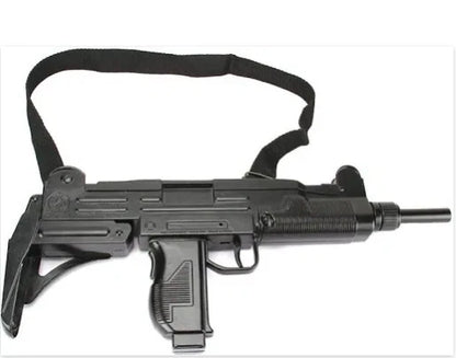 12 Shot TOY Cap UZI Submachine Gun Commando Capgun Gonher Spain (134/6)