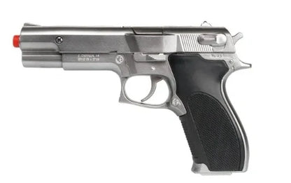 TOY Diecast S&W 45 Auto Police Metal Ring Cap Pistol Gun Capgun Spain LARGE (45/0)