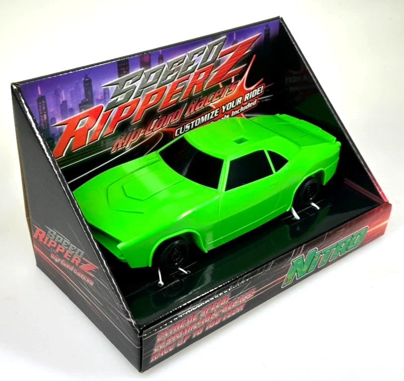 RIP CORD RACERS Speed Ripperz Zip ssp Camero GTO Car/Cycle Decals Sonic Sound