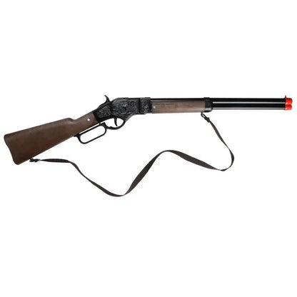 Share TOY LIL' HENRY (black) Lever Action Rifle Metal Cap Gun Capgun Gonher Spain (Copy)