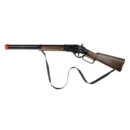Share TOY LIL' HENRY (black) Lever Action Rifle Metal Cap Gun Capgun Gonher Spain (Copy)