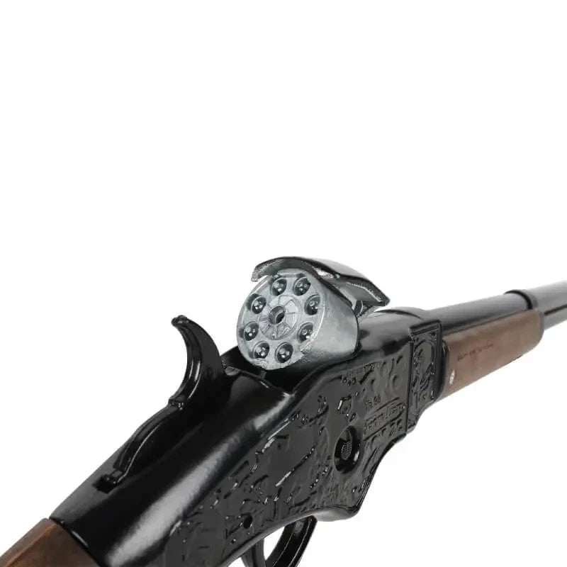 Share TOY LIL' HENRY (black) Lever Action Rifle Metal Cap Gun Capgun Gonher Spain (Copy)