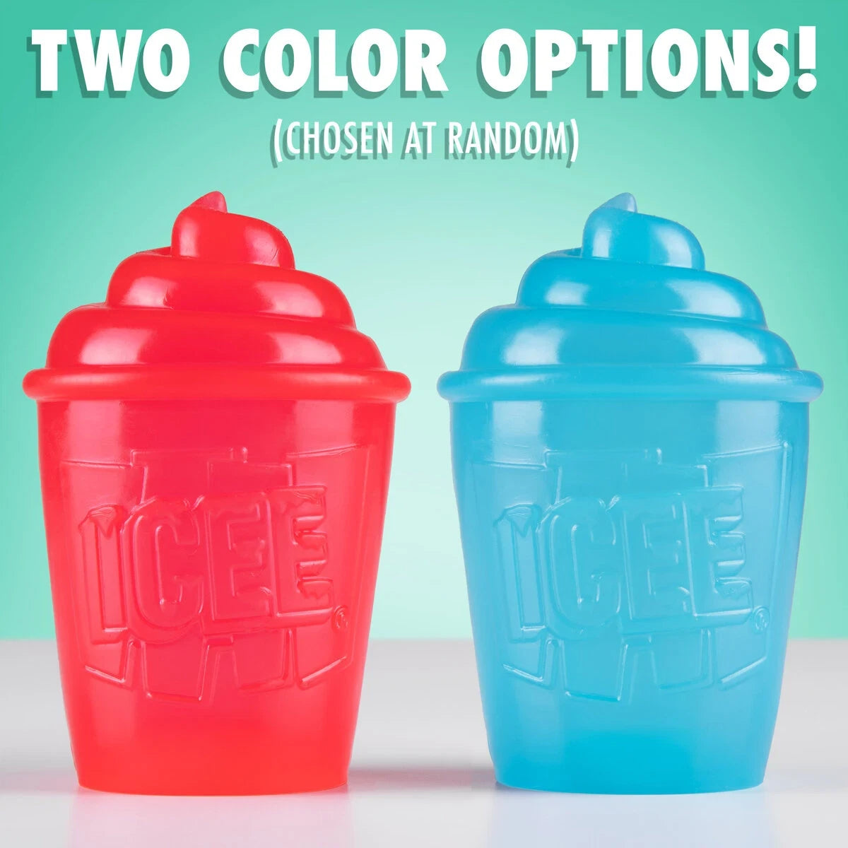 1x ICEE Squishy Slushy Slurpee Fidget Squeeze TikTok Toy (Blue or Red) SCENTED