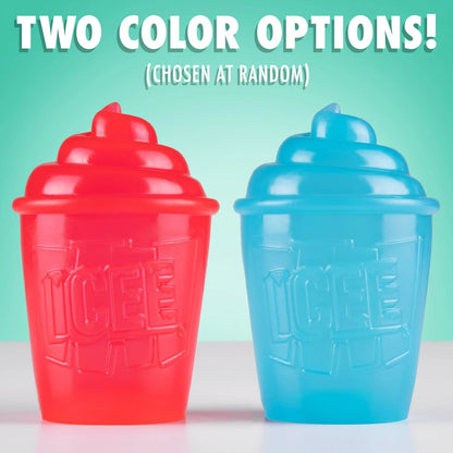 1x ICEE Squishy Slushy Slurpee Fidget Squeeze TikTok Toy (Blue or Red) SCENTED