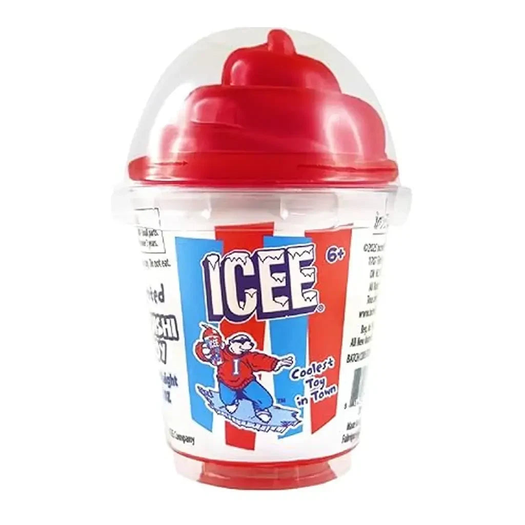 1x ICEE Squishy Slushy Slurpee Fidget Squeeze TikTok Toy (Blue or Red) SCENTED