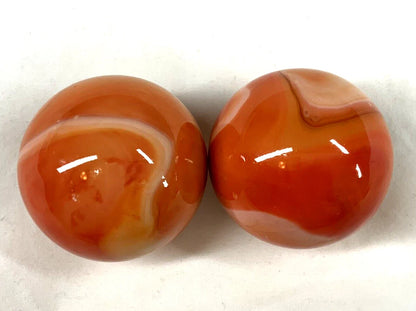 2 BOULDERS 35mmT-REX Glass Marbles