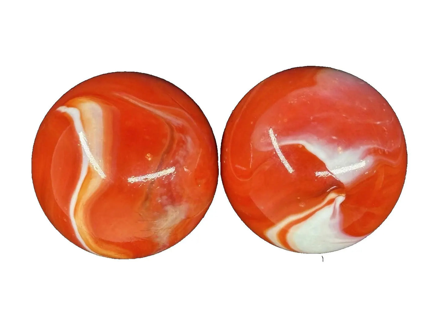 2 BOULDERS 35mmT-REX Glass Marbles