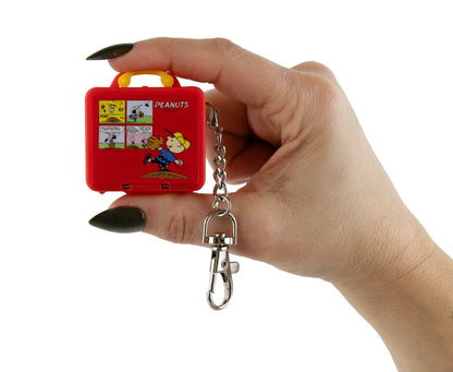 World's Smallest Snoopy Mini LUNCHBOX & Thermos Peanuts Toy Dollhouse Miniature