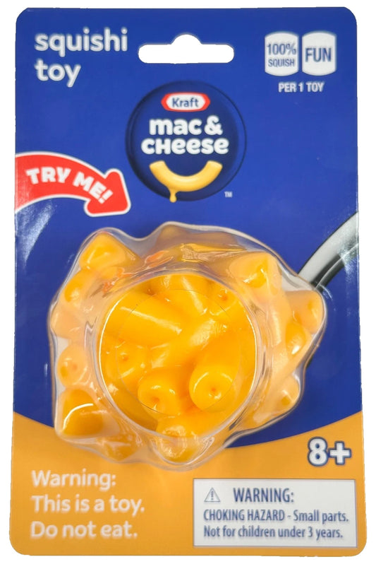 KRAFT MAC & CHEESE Stretchy SQUISHY TOY Fidget Squeeze Viral TIKTOK toy