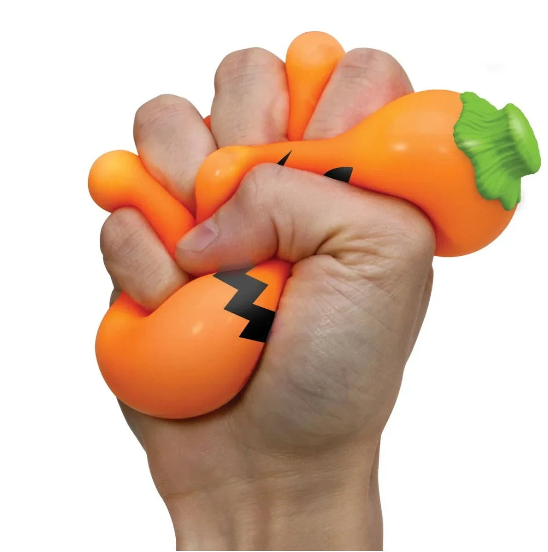 NEW 2026 - NeeDoh JACK-GLOW-LANTERN Glow-in-the-Dark Squishy Squeeze Toy RANDOM