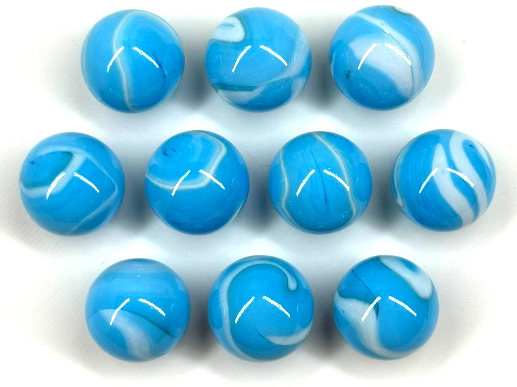 CUSTOM SET Glass Game Marbles 16mm LOT OF 10 (You Choose Color)
