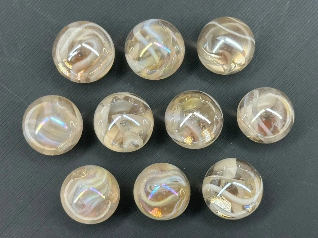 CUSTOM SET Glass Game Marbles 16mm LOT OF 10 (You Choose Color)