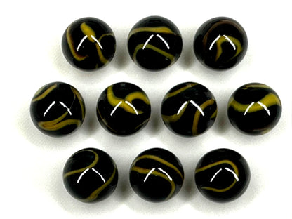CUSTOM SET Glass Game Marbles 16mm LOT OF 10 (You Choose Color)