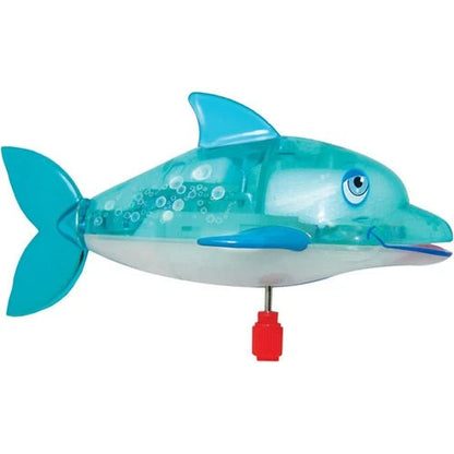 PONGO Dolphin Swimming Fish Tub/Sink/Pool Z-Wind-Up Toy TOMY