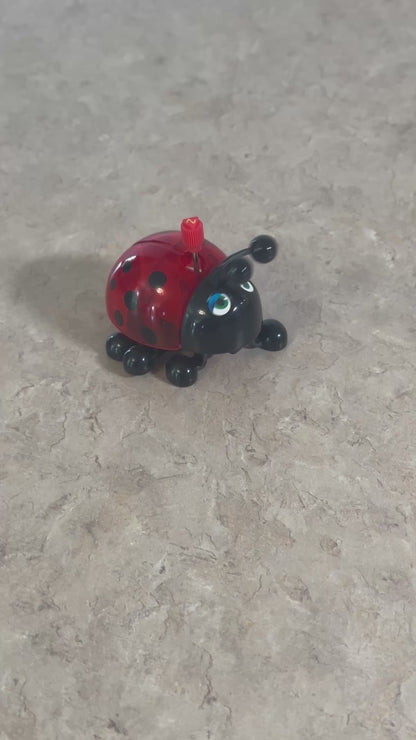 Original Mold TOMY Walking Lori LADY BUG Z-Wind-Up Toy