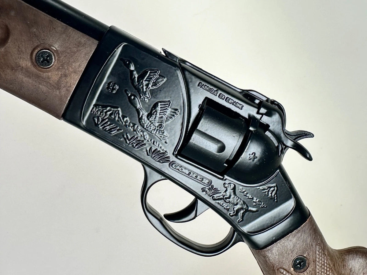 TOY Ranger Rifle Revolver Metal Cap Gun Capgun Gonher Spain