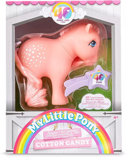 My Little Pony Rainbow 40th Anniversary 1980s~Cotton Candy