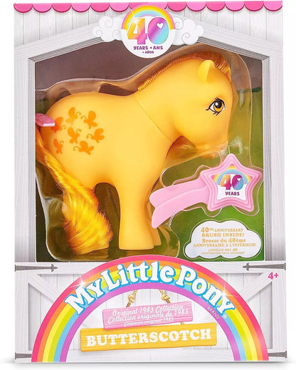My Little Pony Rainbow 40th Anniversary 1980s~Butterscotch