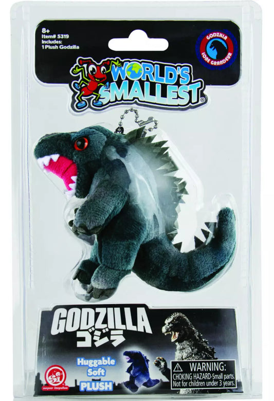World's Smallest SOFT PLUSH Godzilla King Of The Monsters Figure