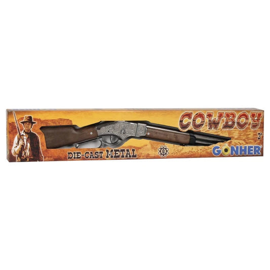 Share TOY LIL' HENRY Lever Action Rifle Metal Cap Gun Capgun Gonher Spain
