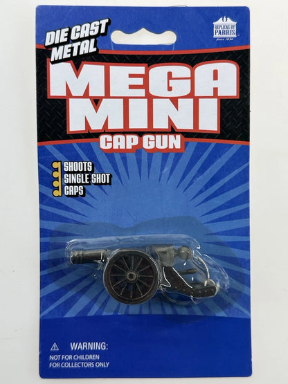 (lot of 6) MEGA MINI Cap Gun KeyChain Derringer,luger 9mm, 1911 Colt 45 Die-cast