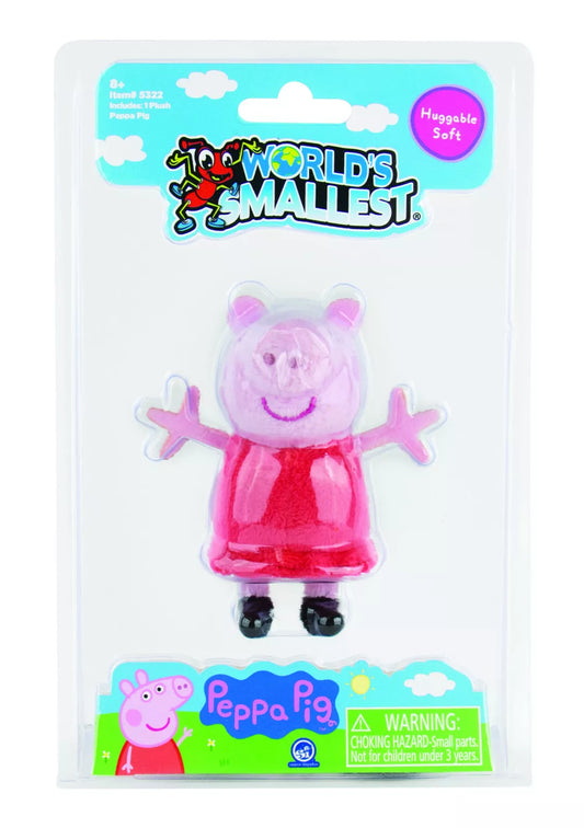 World's Smallest PEPPA PIG Plush Animal Figure