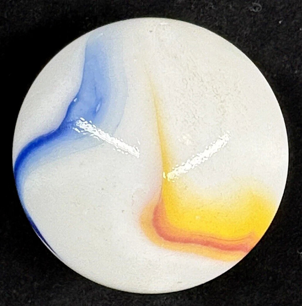 Toe Breaker 50mm (2")  GLORY Green/Blue/Red Swirl Glass Marble