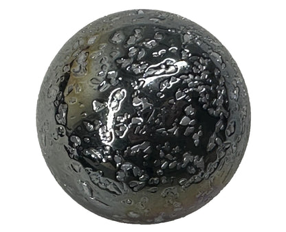 Toe Breaker 50mm (2") SNOWBALL Glitter Confetti Glass Marble