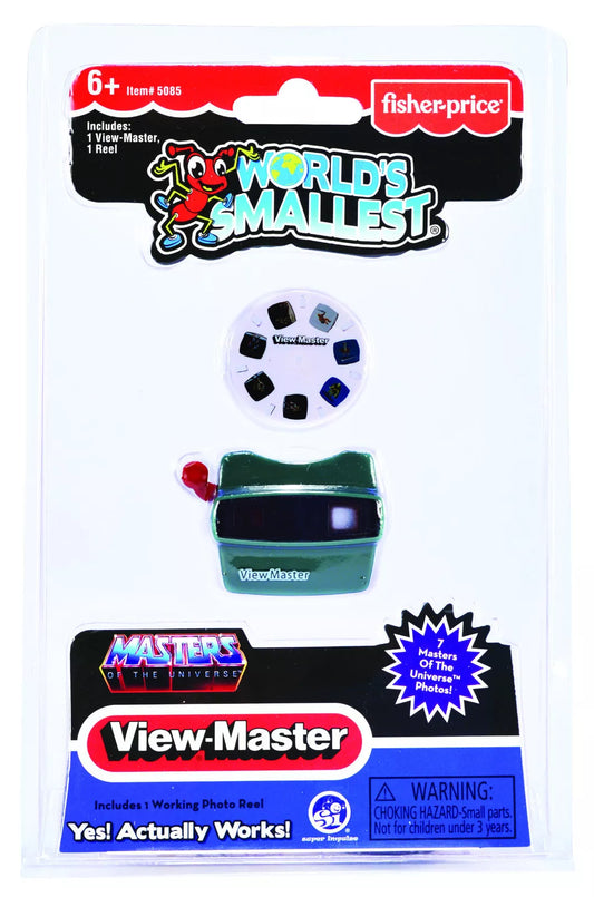 World's Smallest MOTU View Master Reel Masters of the Universe He-Man Skeletor