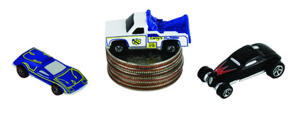 (ALL 3) Worlds Smallest Hot Wheels Cars Series 10 Buzz Off, Sooo Fast, Wrecker