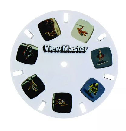 World's Smallest MOTU View Master Reel Masters of the Universe He-Man Skeletor
