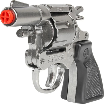 TOY 38 POLICE REVOLVER Diecast Metal Cap Pistol Gun Capgun Detective Spain