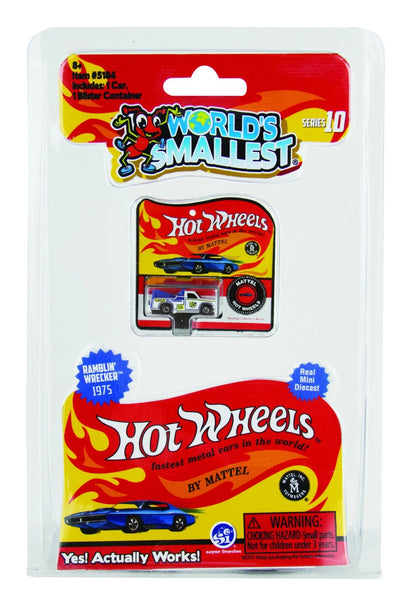 (ALL 3) Worlds Smallest Hot Wheels Cars Series 10 Buzz Off, Sooo Fast, Wrecker