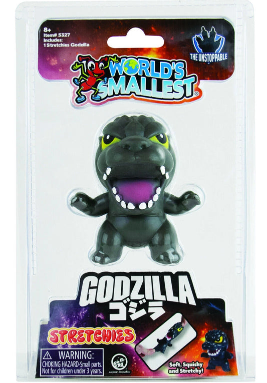 World's Smallest STRETCHIES Godzilla King Of The Monsters Deformation King Figure