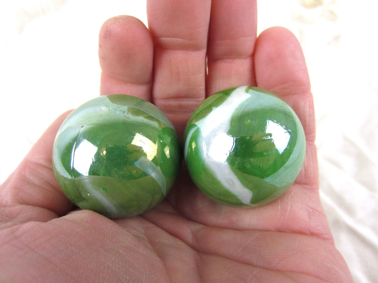 2-boulders-42mm-1-5-8-fungus-marbles-glass-ball-green-white-iridescent-large-swirl-copy
