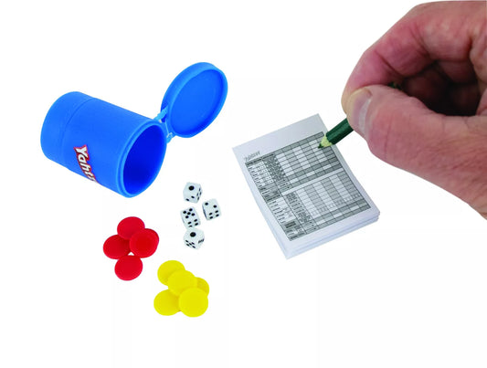 World's Smallest YAHTZEE Dice Game/Cup Mini Yacht Pocket/Travel