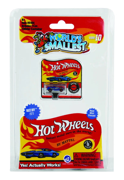 (ALL 3) Worlds Smallest Hot Wheels Cars Series 10 Buzz Off, Sooo Fast, Wrecker