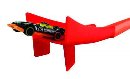 World's Smallest Hot Wheels HOT STRIP Track Pak Jump Ramp Race Car Set