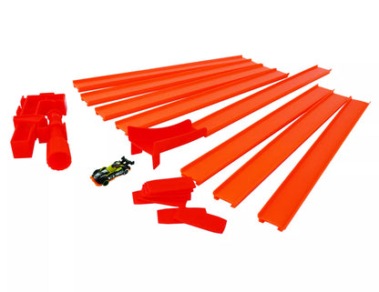 World's Smallest Hot Wheels HOT STRIP Track Pak Jump Ramp Race Car Set