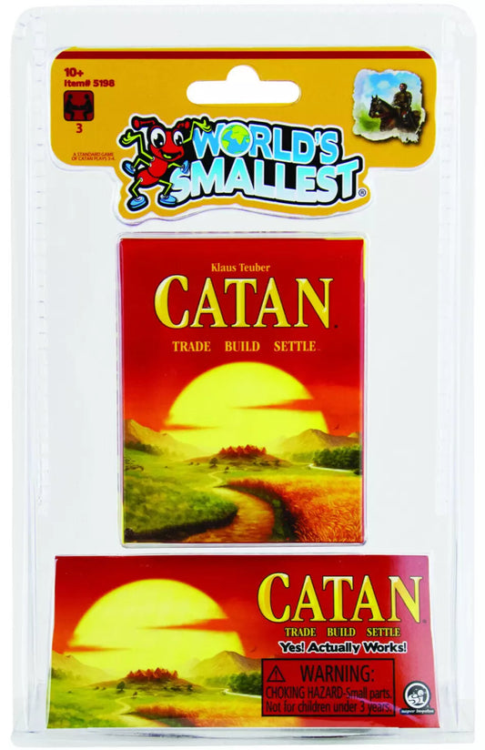 World's Smallest Settlers of CATAN Board Game Toy Doll House Miniature