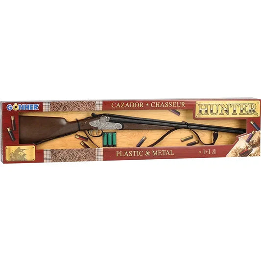 TOY Cap Gun DOUBLE BARREL Gonher Shotgun Shells Monte Carlo Capgun Side x Side