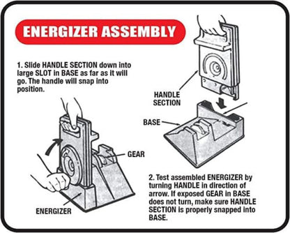 Evel Knievel Stunt Cycle Toy-Wind Up Energizer Launcher
