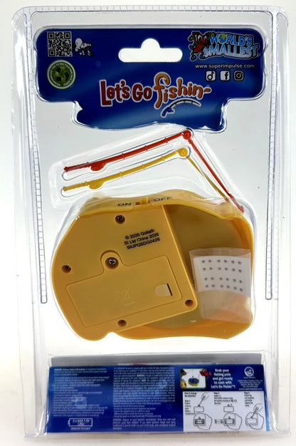 World's Smallest FISHING GAME Battery Op