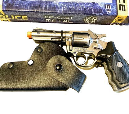 TOY Smith & Wesson 357 Diecast Metal Ring Cap Pistol Gun CAPGUN Spain