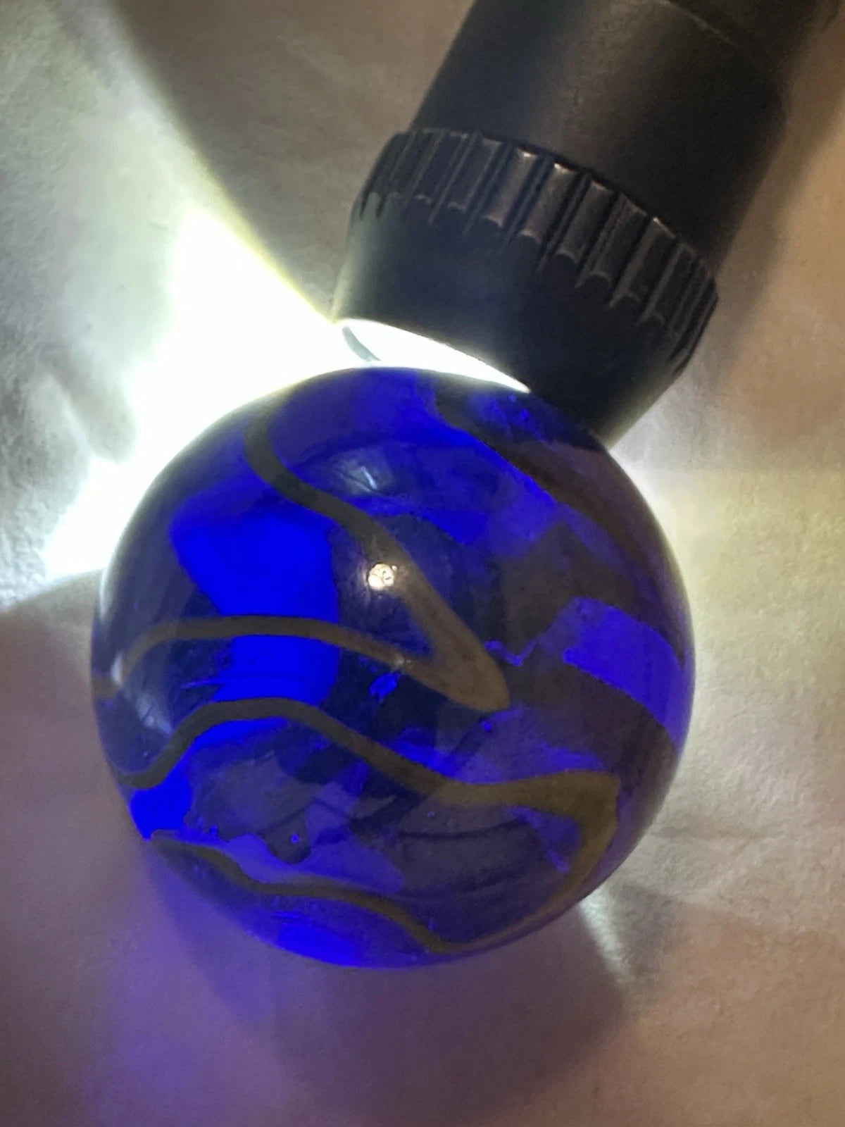 Toe Breaker 50mm (2") SNORKLE Supernova Milky Way Glass Marble
