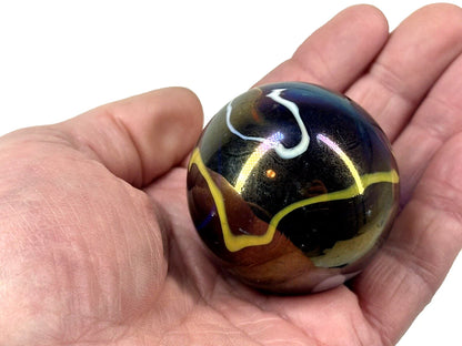 Toe Breaker 50mm (2") SNORKLE Supernova Milky Way Glass Marble