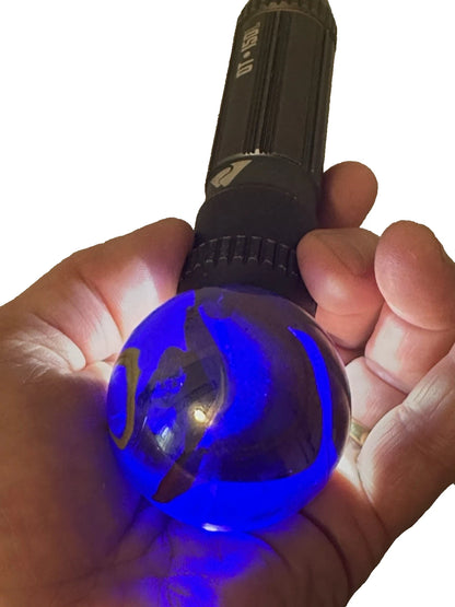 Toe Breaker 50mm (2") SNORKLE Supernova Milky Way Glass Marble