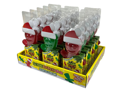 1 SANTA Sour Patch Kids Christmas Stretchy SQUISHY TOY Fidget Squeeze toy Candy